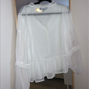 Sheer blouse